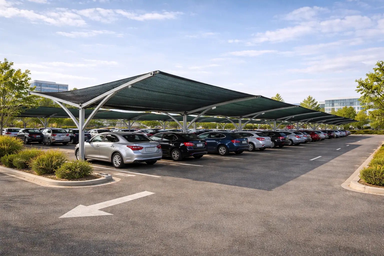 Sombreadores para Estacionamento