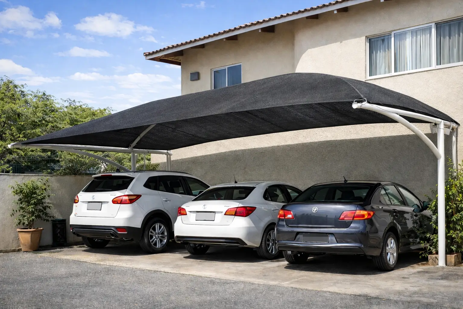 Toldo Sombrite para Garagem em Chapecó
